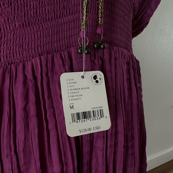 FREE PEOPLE Bonny Mini Dress - Sz M - Picture 4 of 4